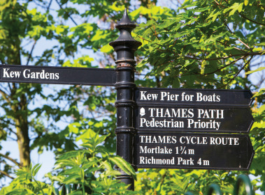 Kew Signpost
